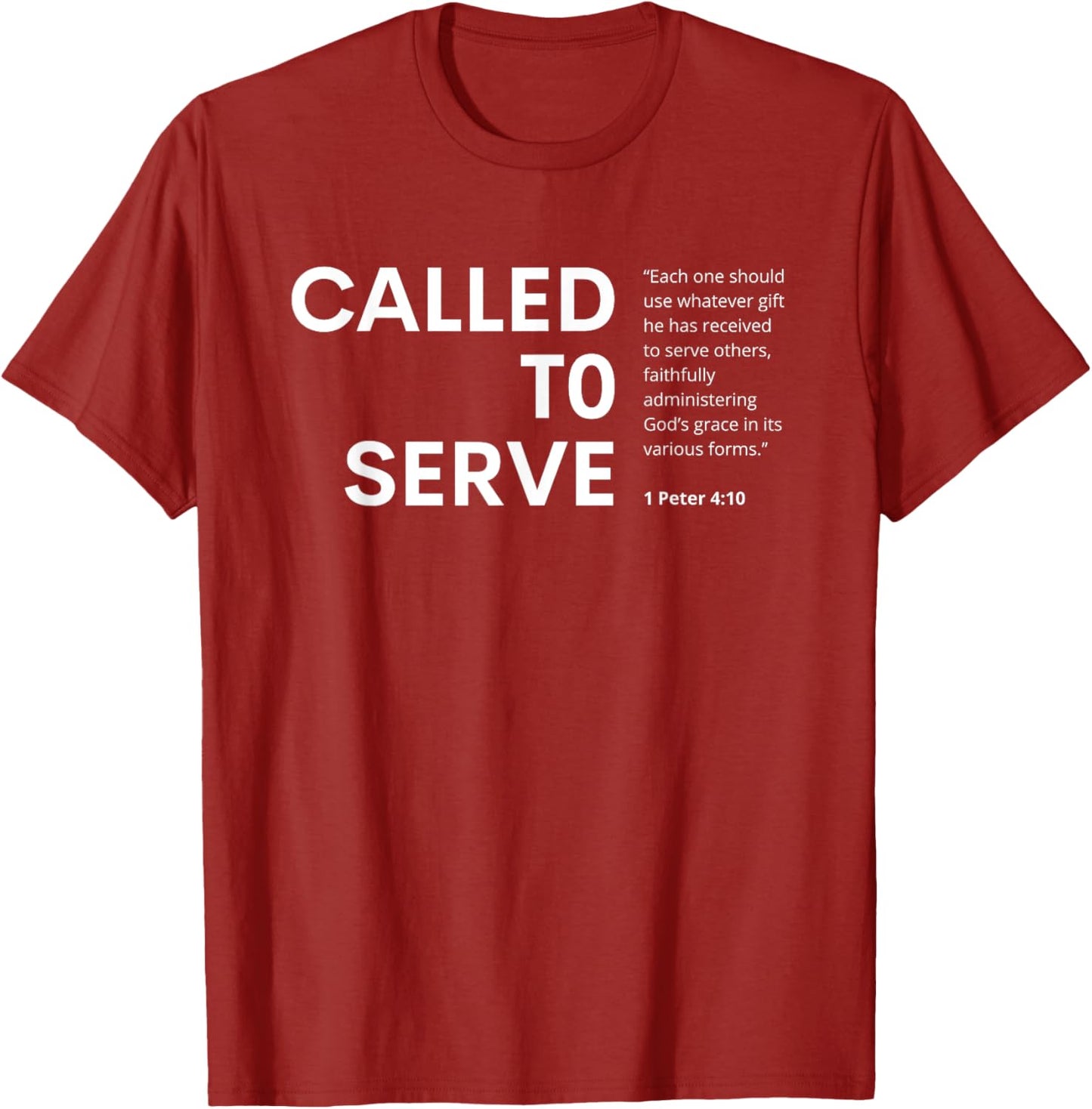 Called To Serve Gospel Christian Missions T-Shirt
