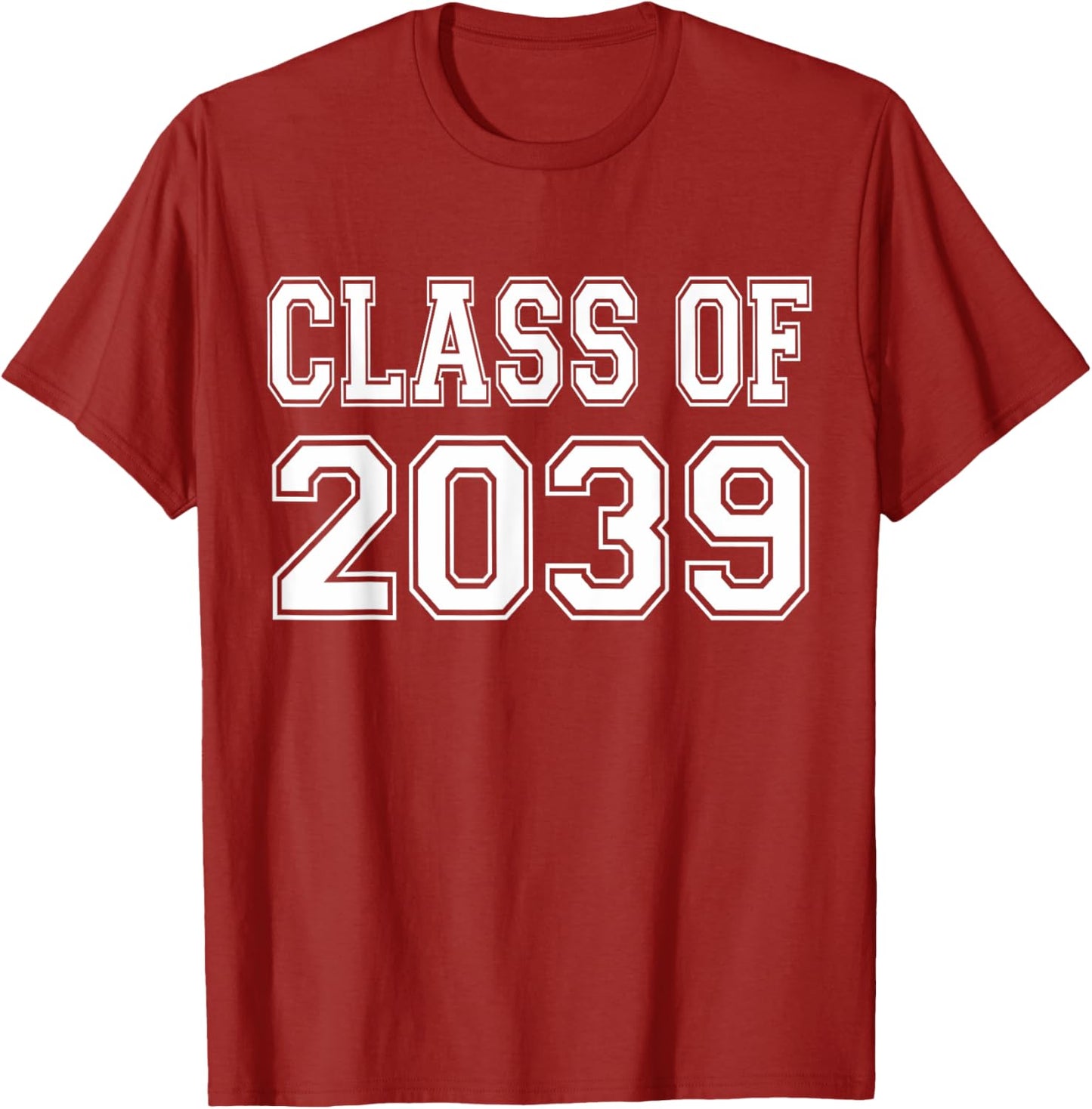 Class of 2039 Grow with Me T-Shirt