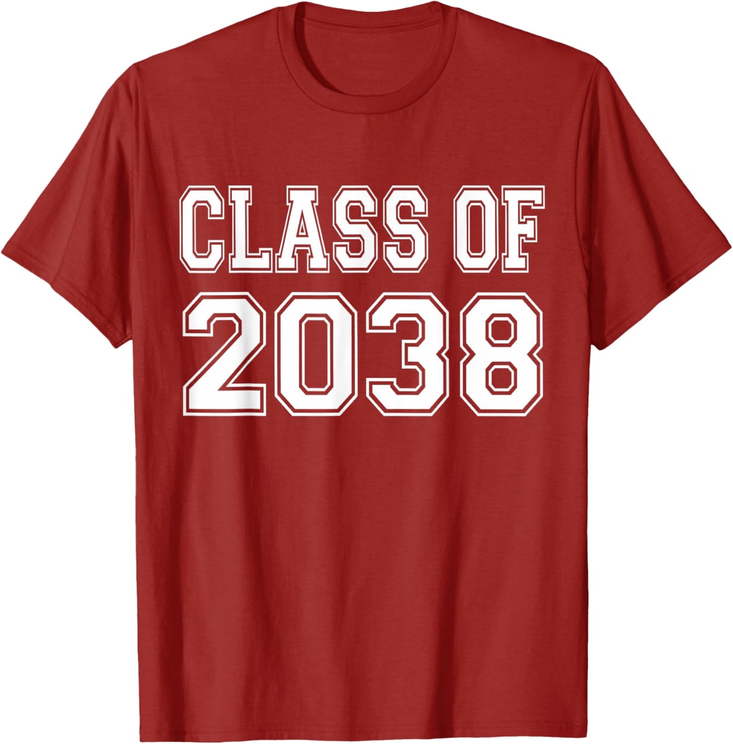 Unisex Class of 2038 Grow with Me T-Shirt