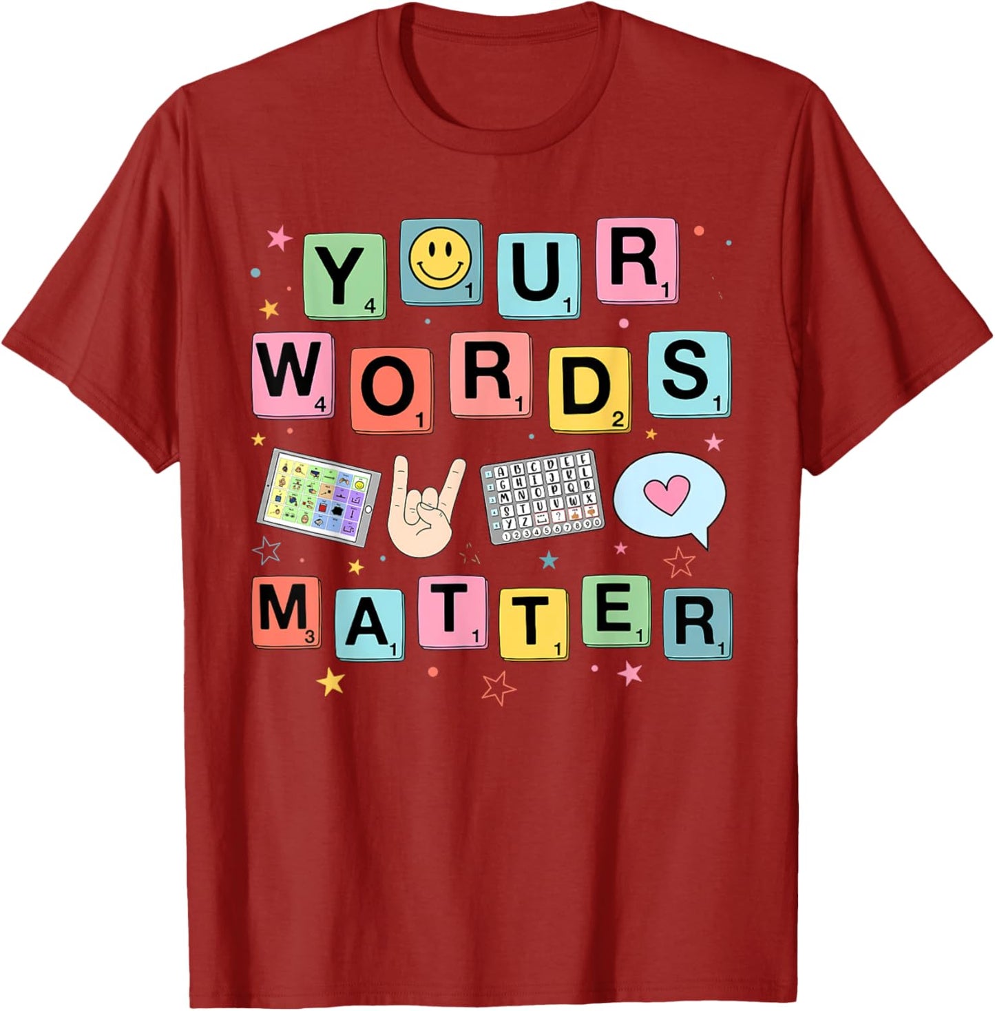 Pathologist Your Words Matter Graphic T-Shirt