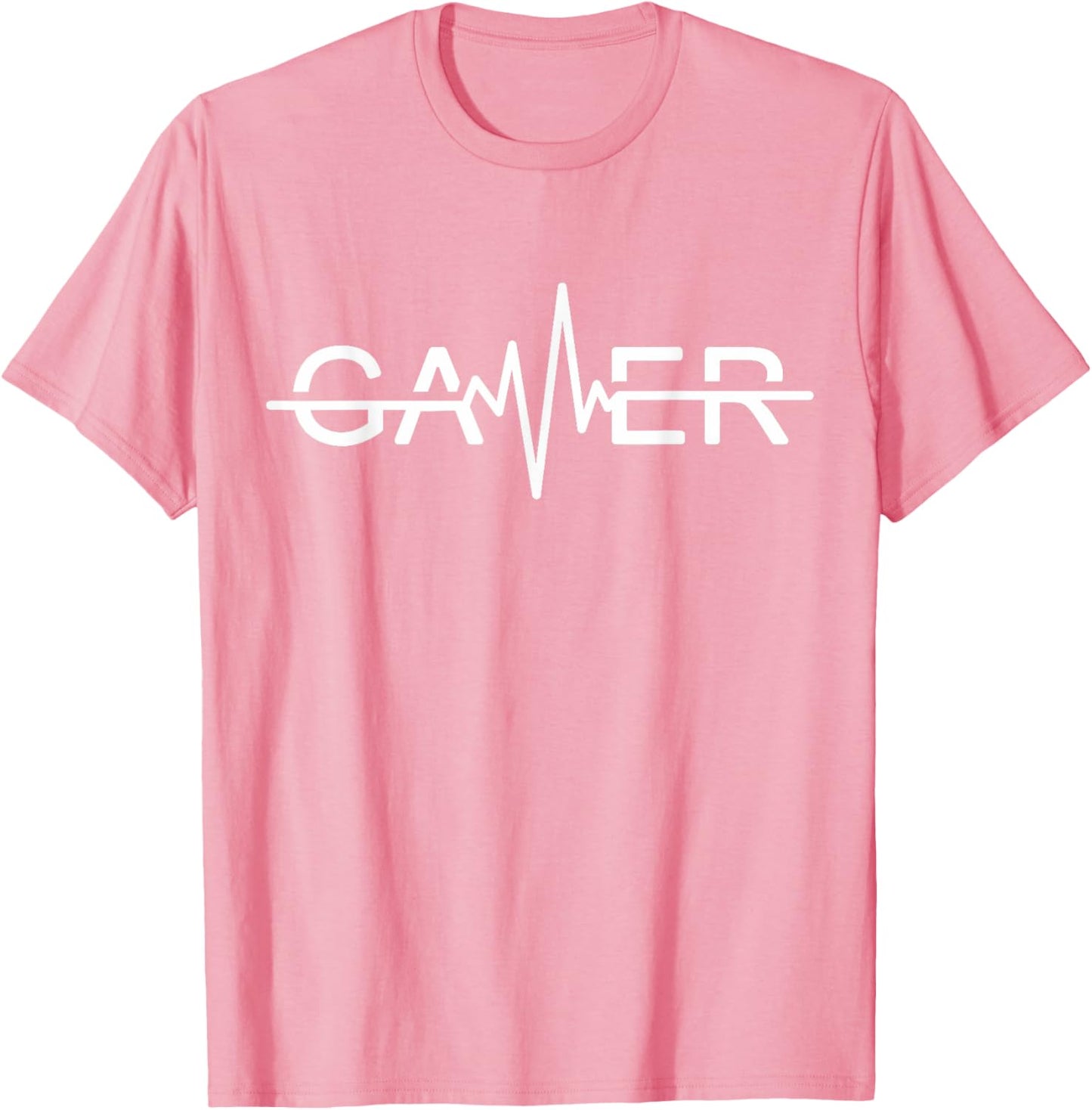 Unisex Gamer Heartbeat Graphic T-Shirt