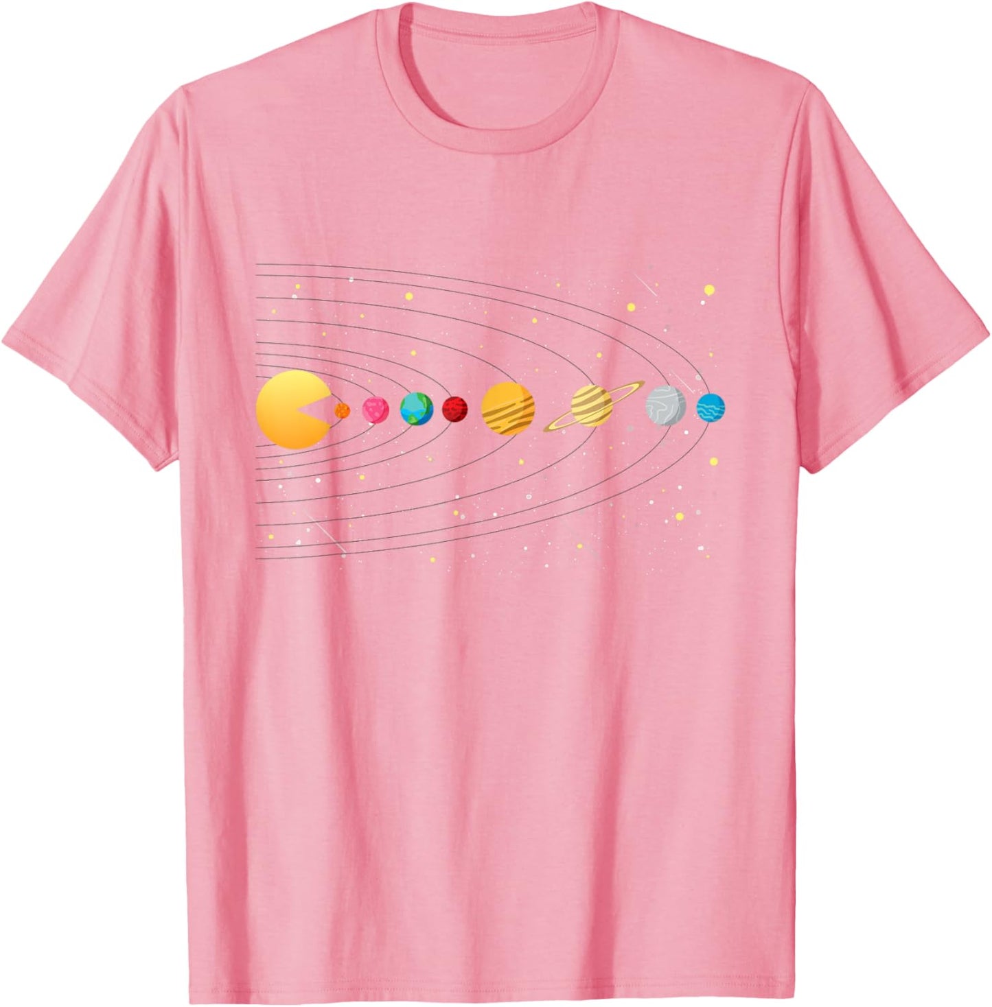 Funny Solar System - Astronauts Space Video Games Unisex T-Shirt