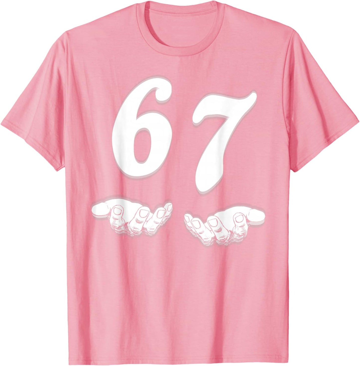 Funny Six Seven Meme Gen Alpha Slang T-Shirt