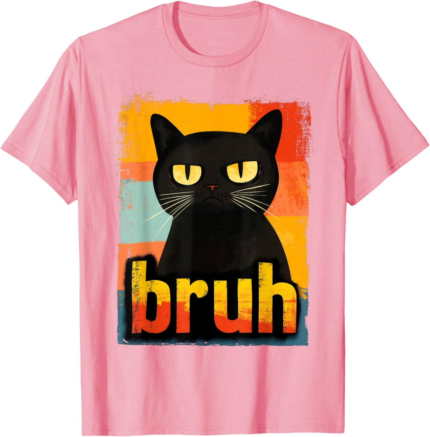 Funny Cat Bruh Meme Graphic T-Shirt