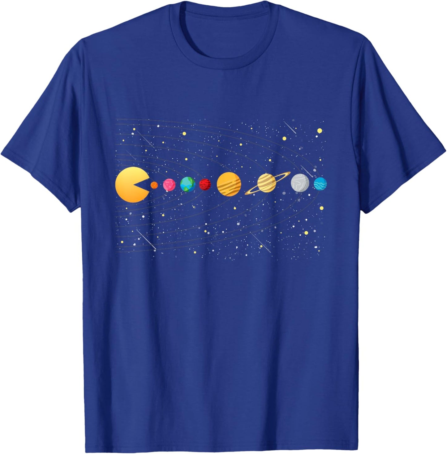 Funny Solar System - Astronauts Space Video Games Unisex T-Shirt