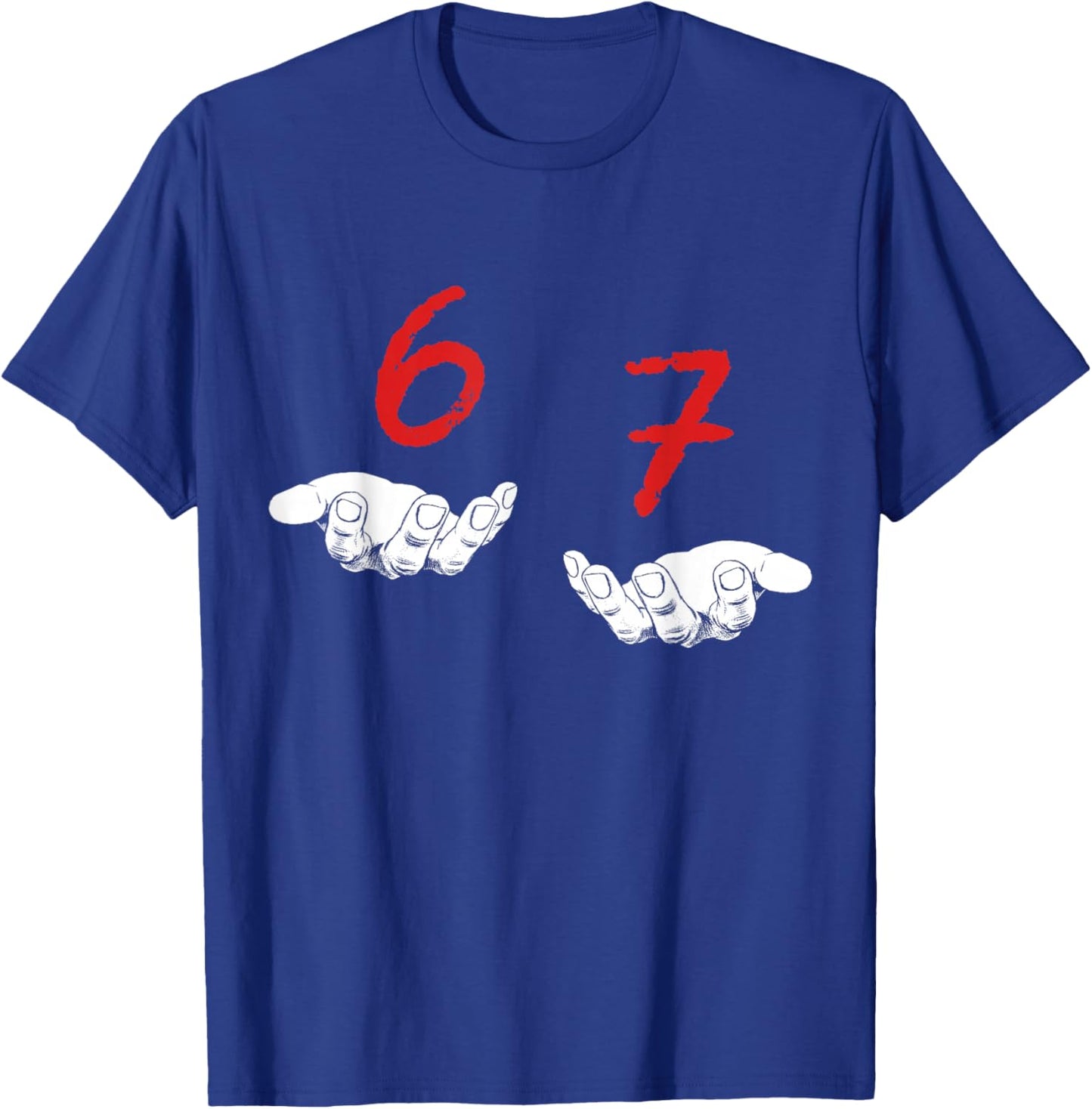 Funny Hands Six Seven Meme T-Shirt