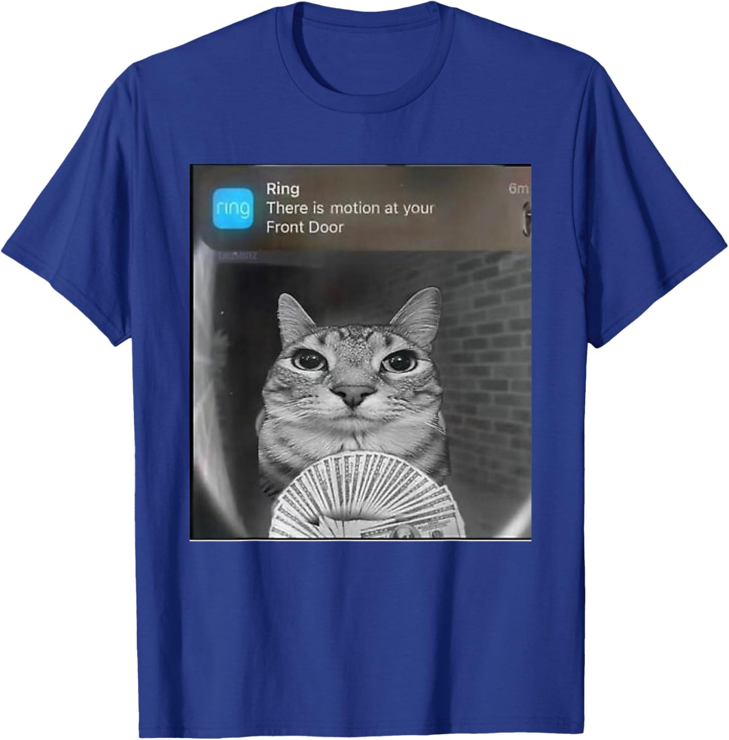 Ring Cat with Motion Meme T-Shirt