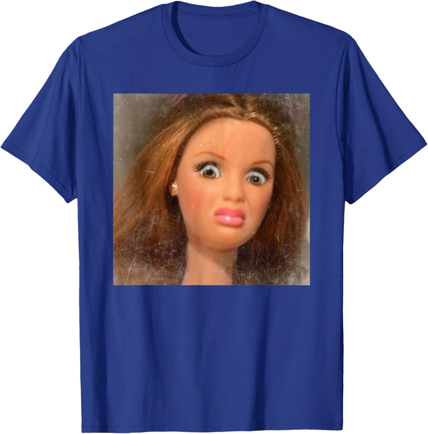 Funny Disgusting Doll Face Meme T-Shirt