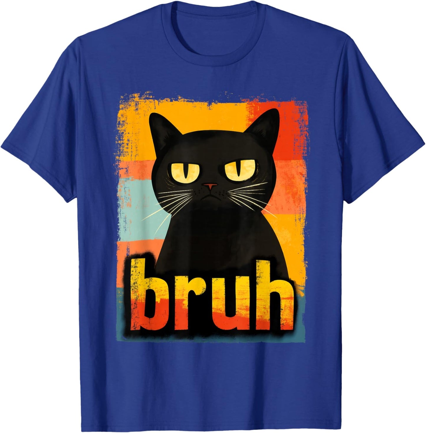 Funny Cat Bruh Meme Graphic T-Shirt