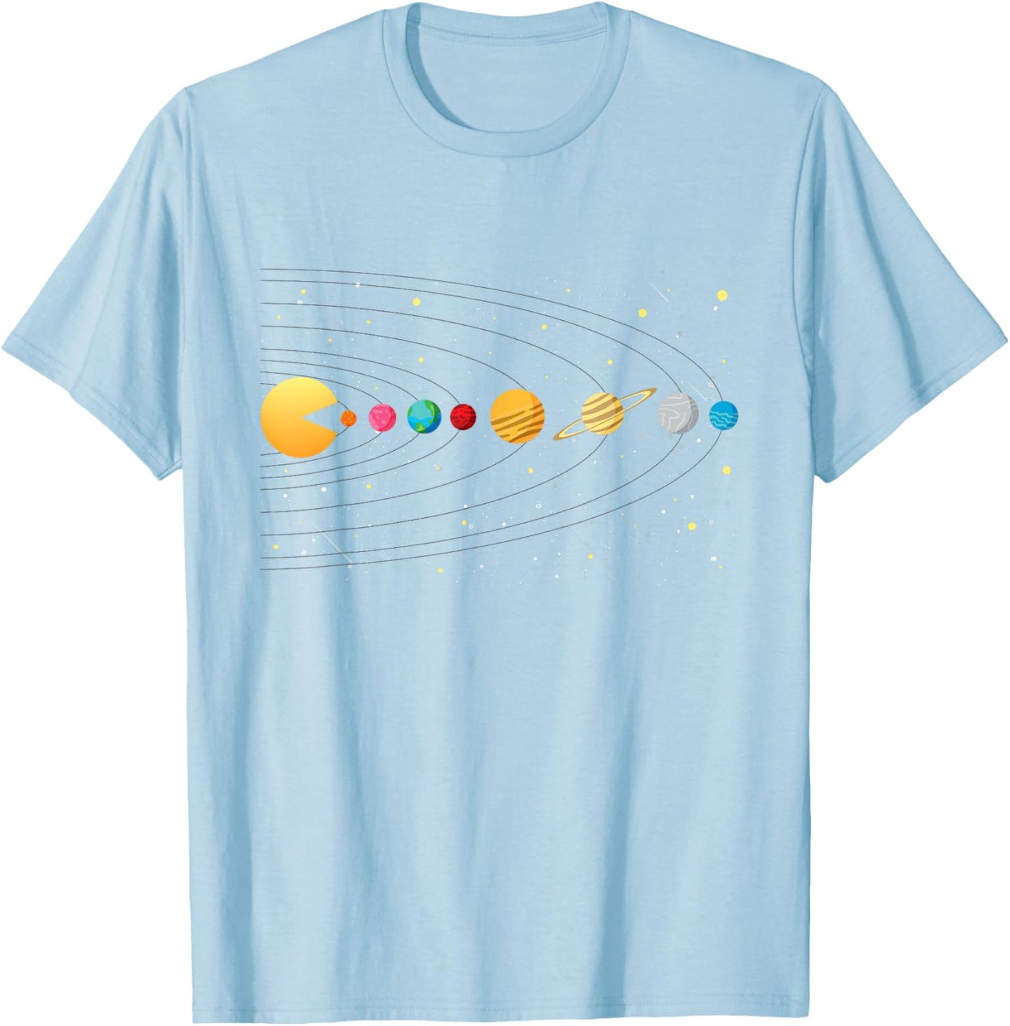 Funny Solar System - Astronauts Space Video Games Unisex T-Shirt