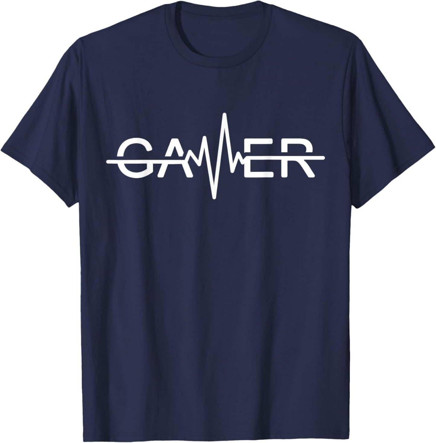 Unisex Gamer Heartbeat Graphic T-Shirt