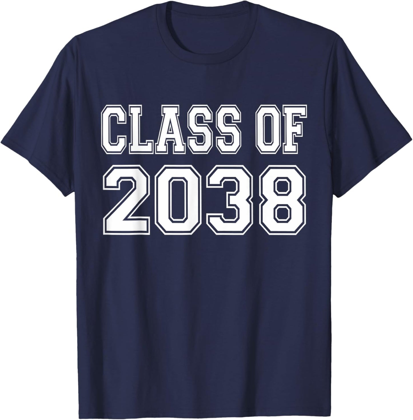 Unisex Class of 2038 Grow with Me T-Shirt