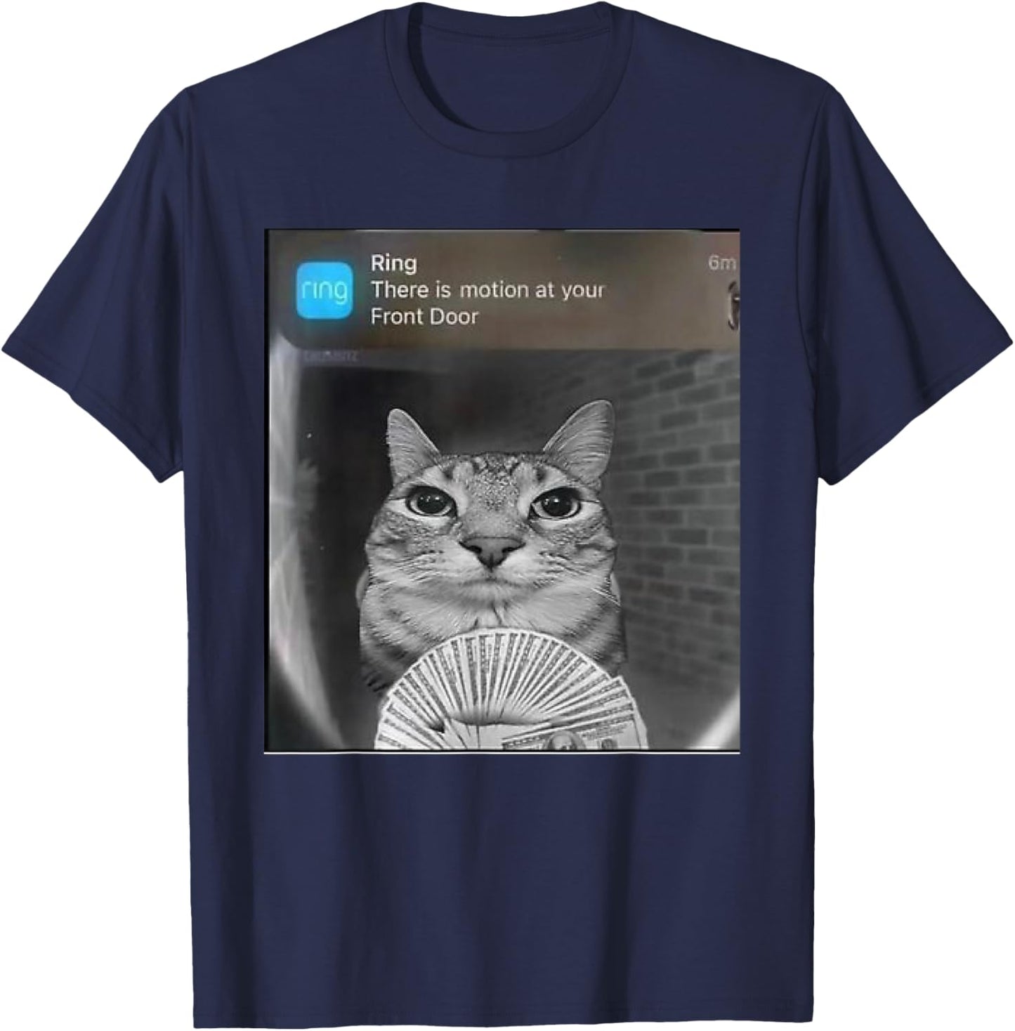 Ring Cat with Motion Meme T-Shirt