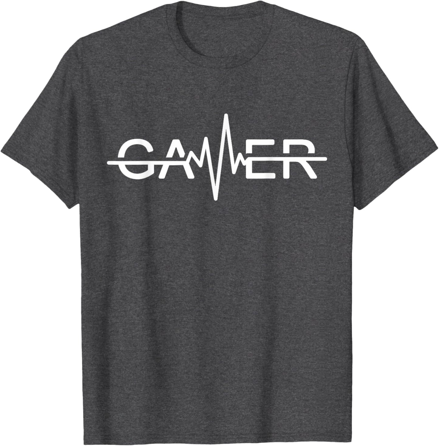 Unisex Gamer Heartbeat Graphic T-Shirt