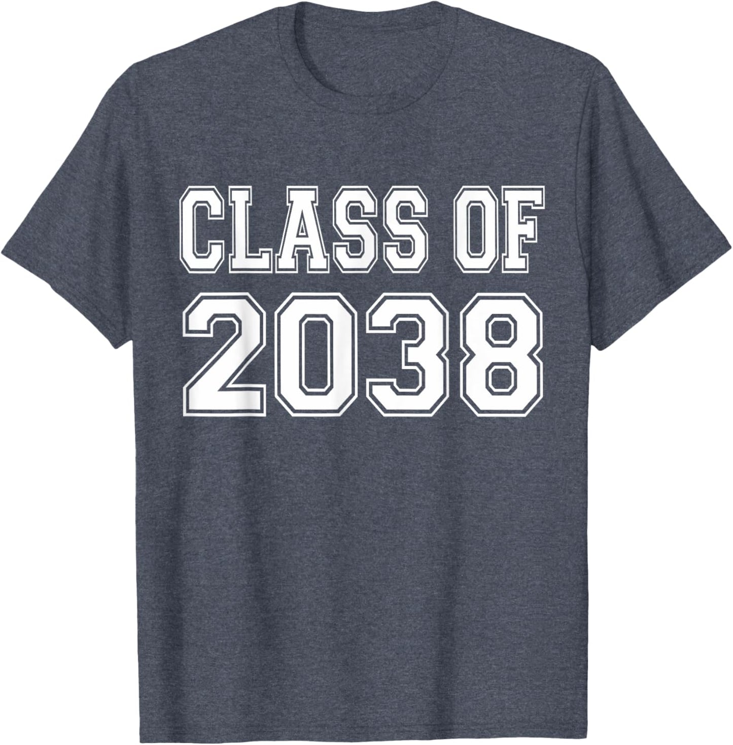 Unisex Class of 2038 Grow with Me T-Shirt