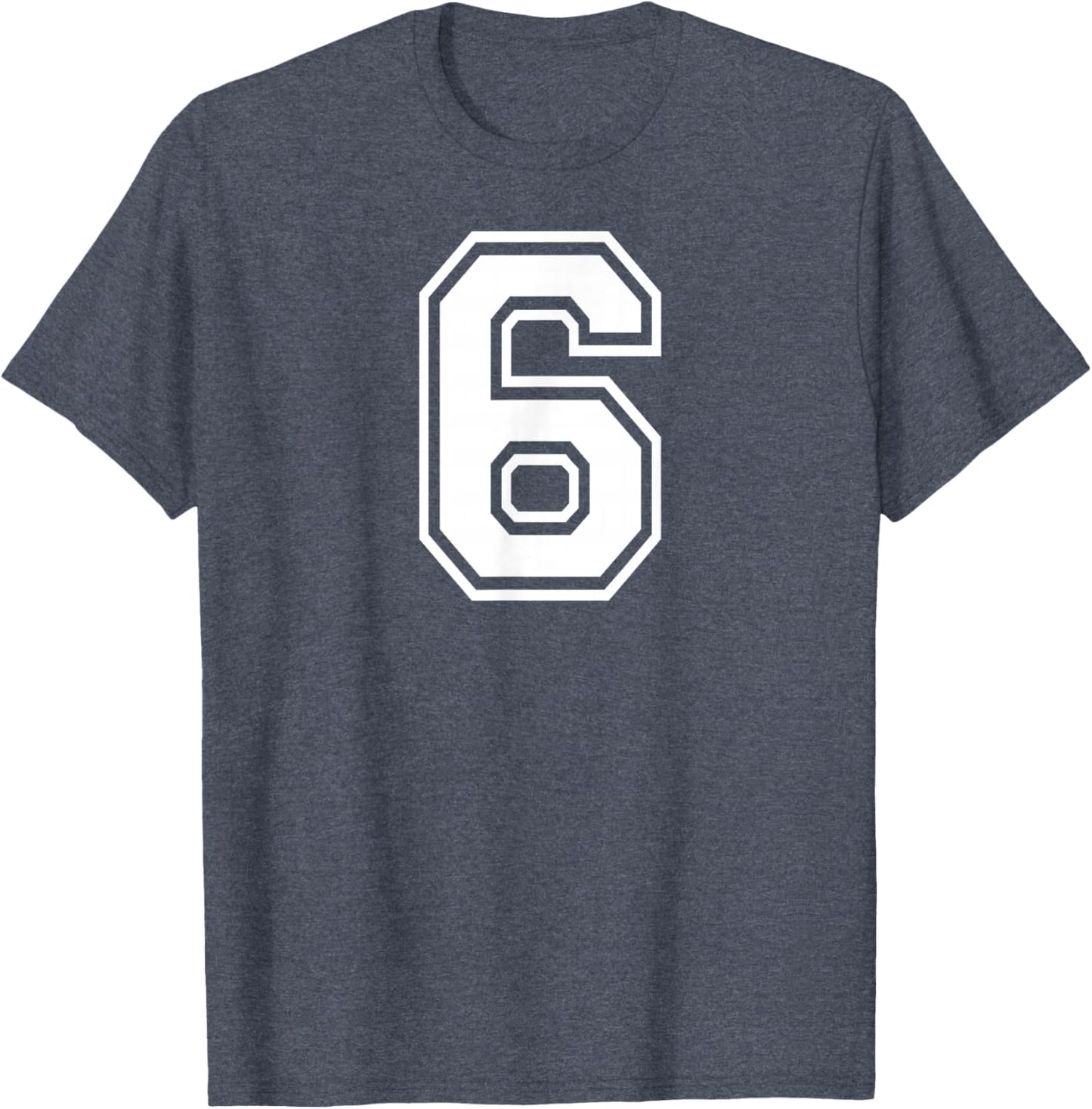 Number Six Sports Graphic T-Shirt