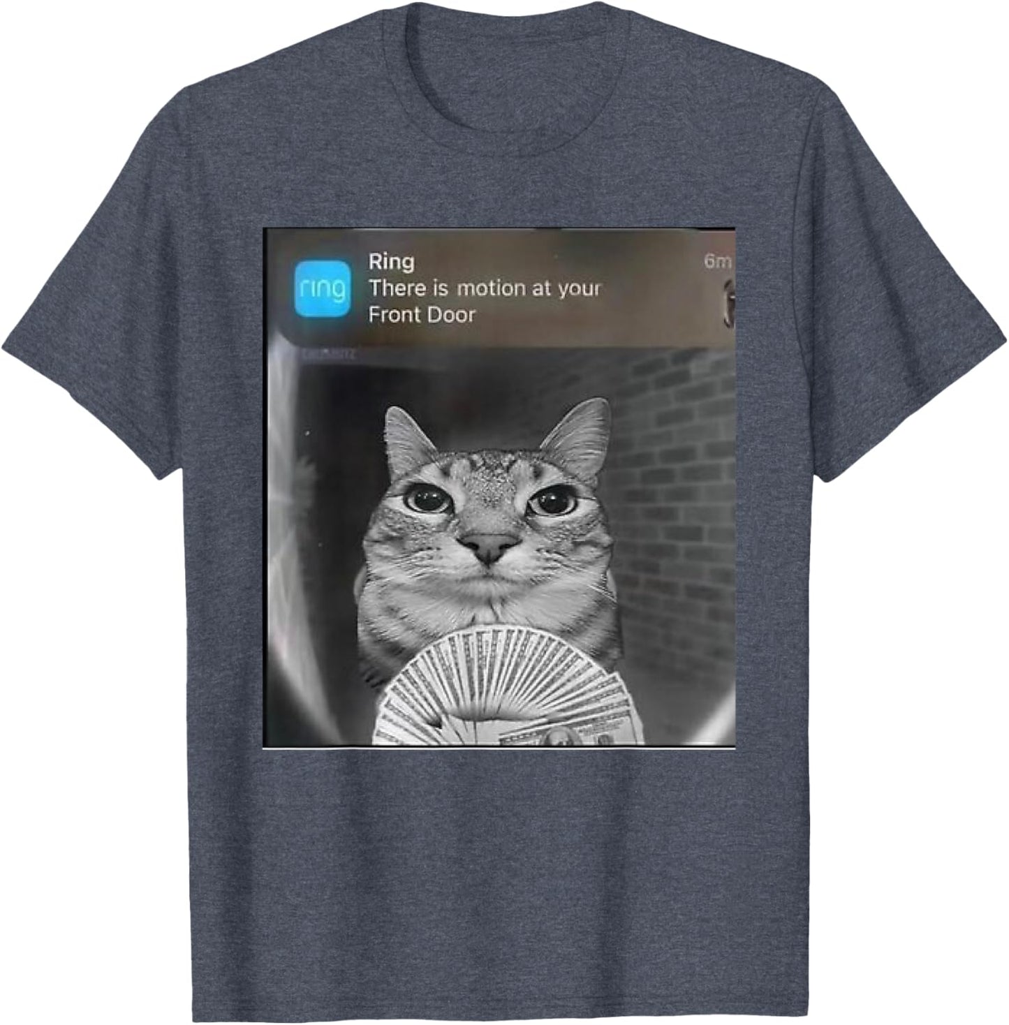 Ring Cat with Motion Meme T-Shirt