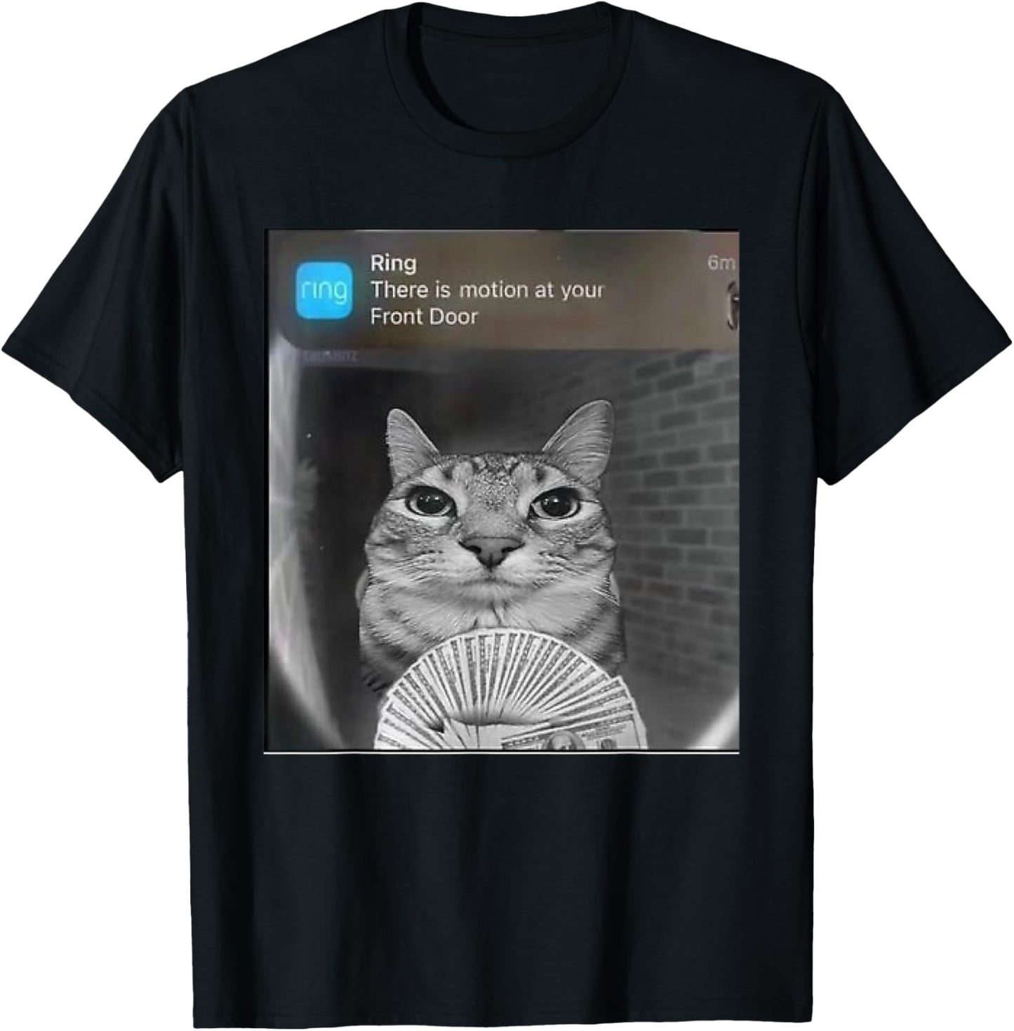 Ring Cat with Motion Meme T-Shirt