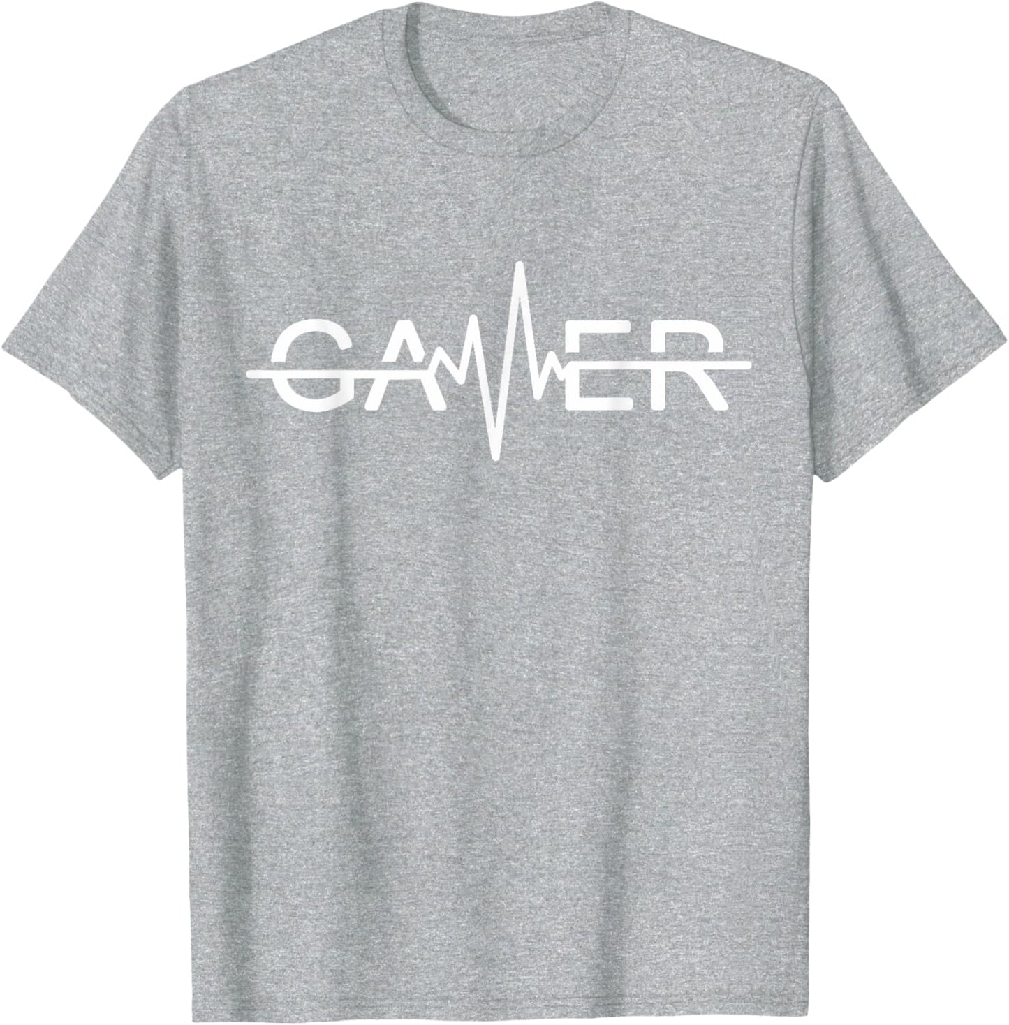 Unisex Gamer Heartbeat Graphic T-Shirt