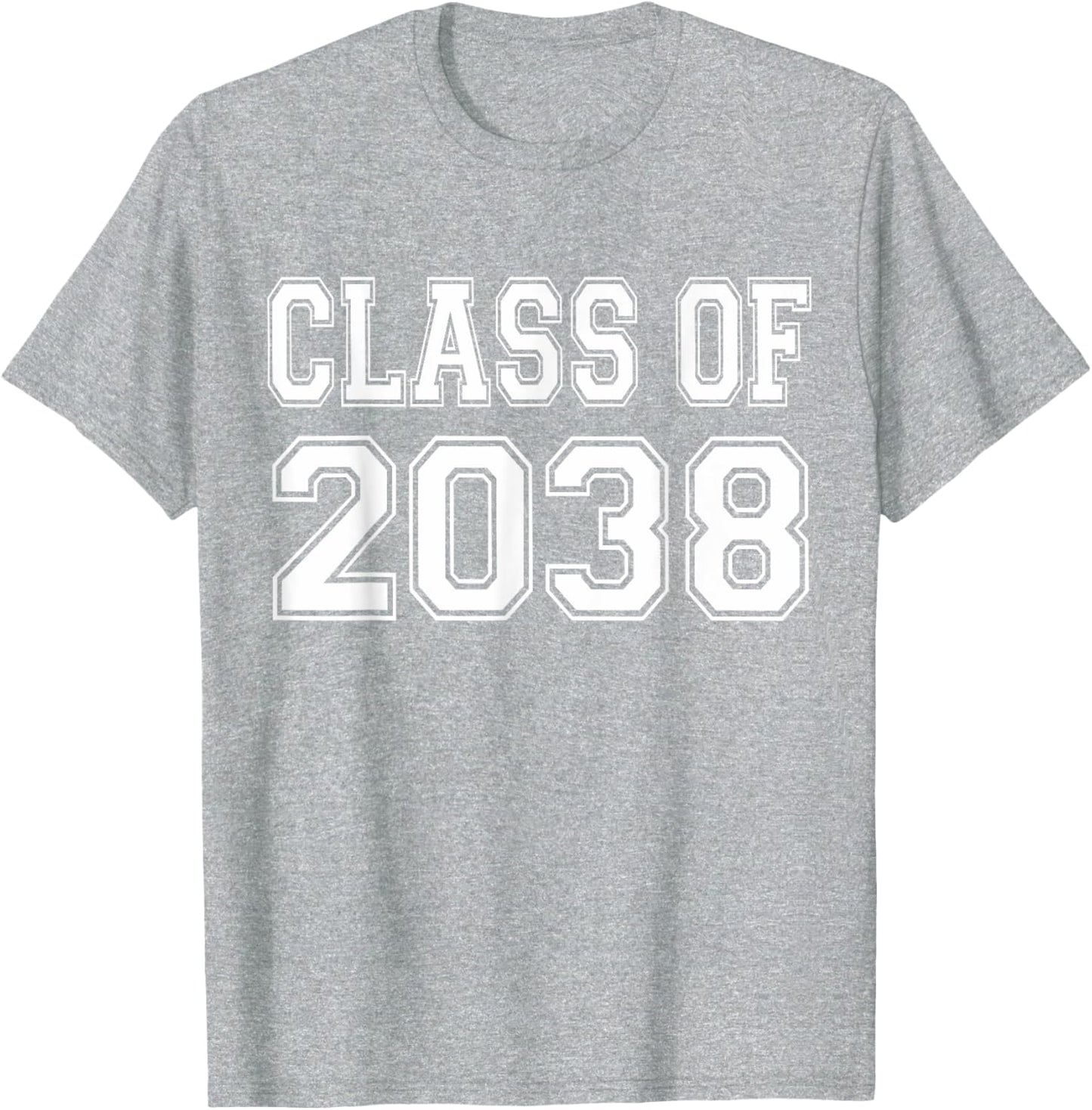 Unisex Class of 2038 Grow with Me T-Shirt