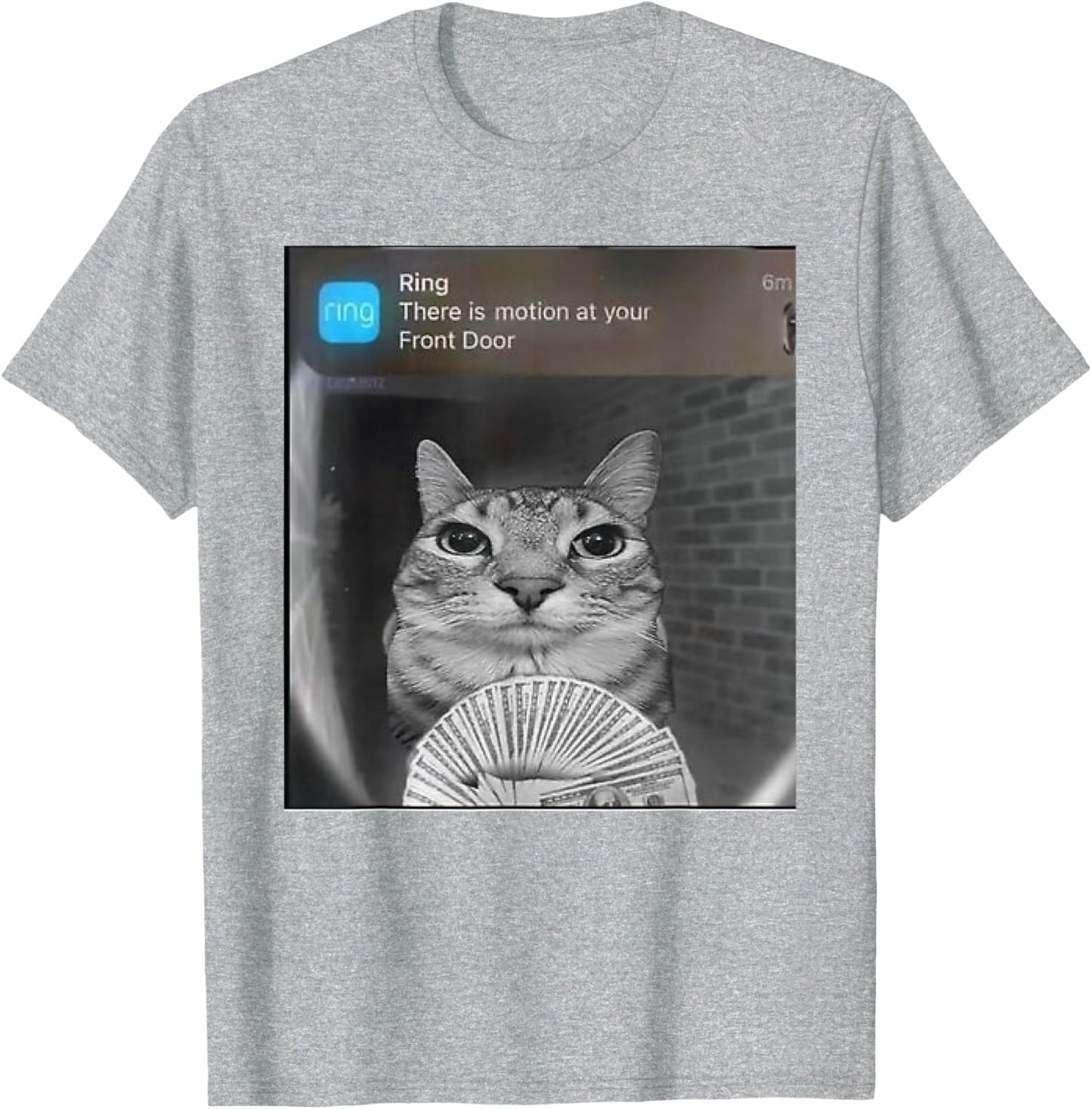 Ring Cat with Motion Meme T-Shirt