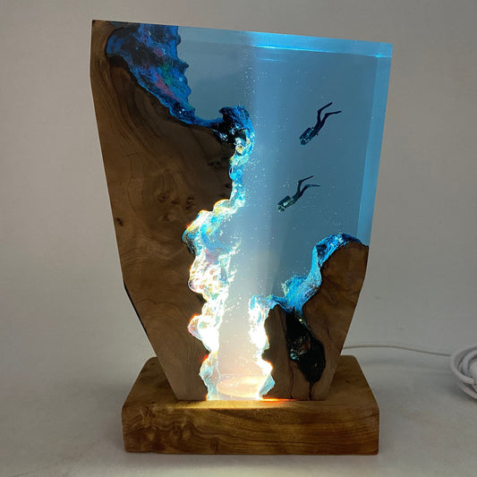 Scuba Diving Deep Sea Exploration Night Light
