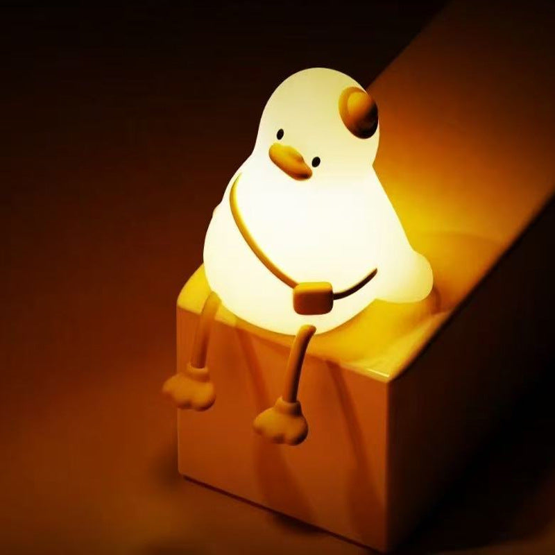 Cute Animal Silicone Pat Night Light