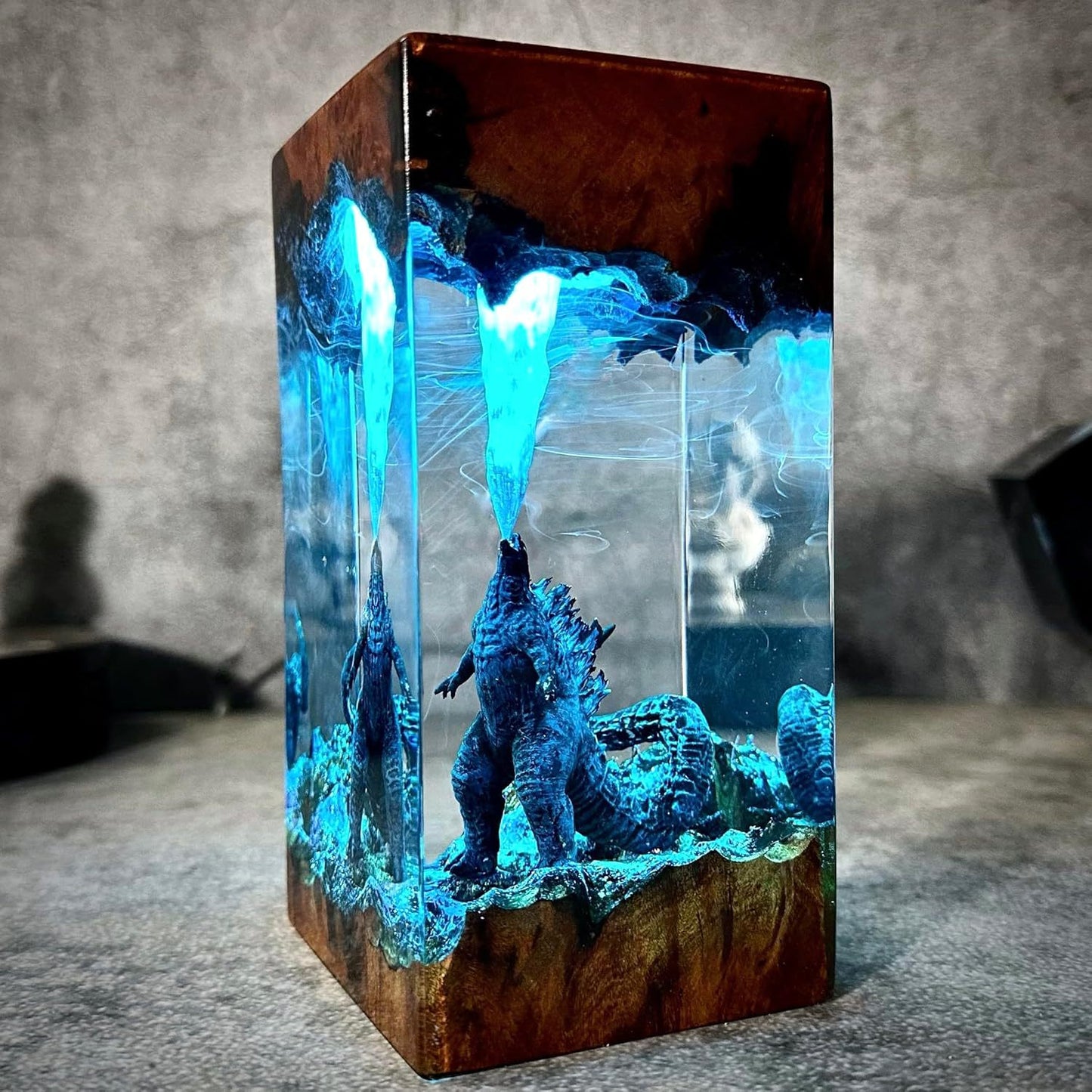 Godzilla Resin Night Light Ornament
