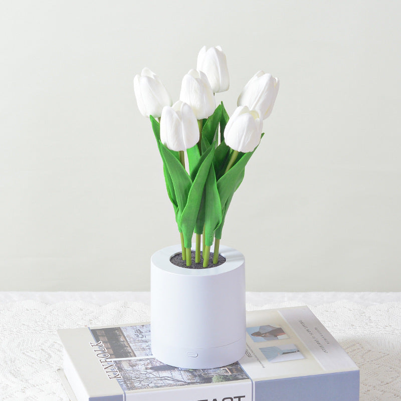 LED Tulip Night Light Decoration