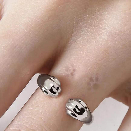 Cat Claw Marks Open Ring