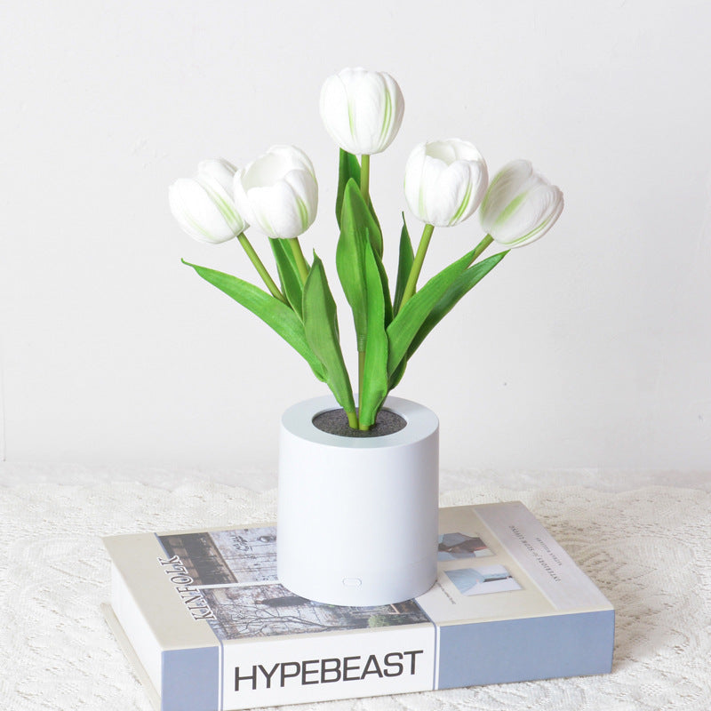 LED Tulip Night Light Decoration