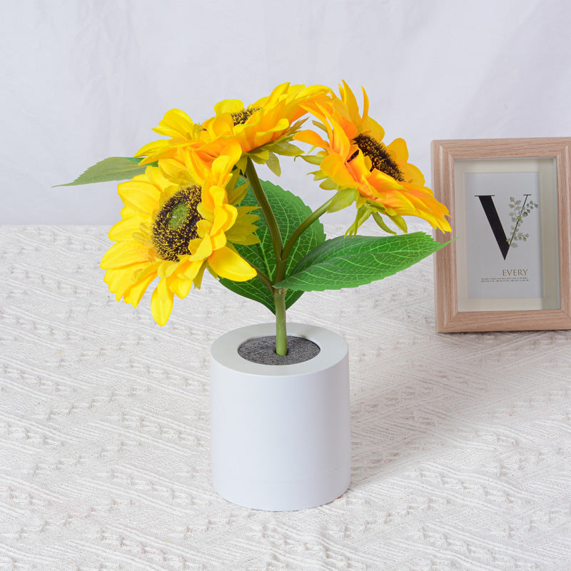 Sunflower Led Night Light Decoration