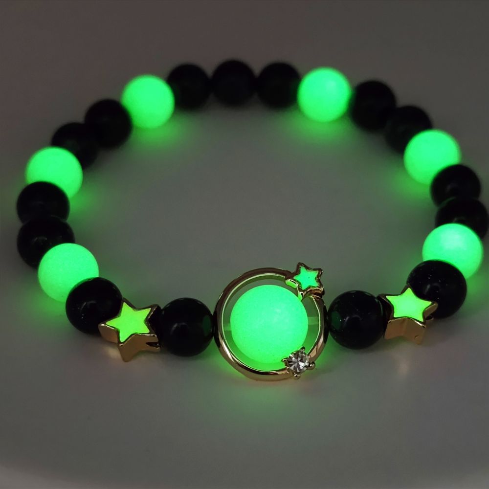 Fashionable Luminous Planet Couple Bracelet