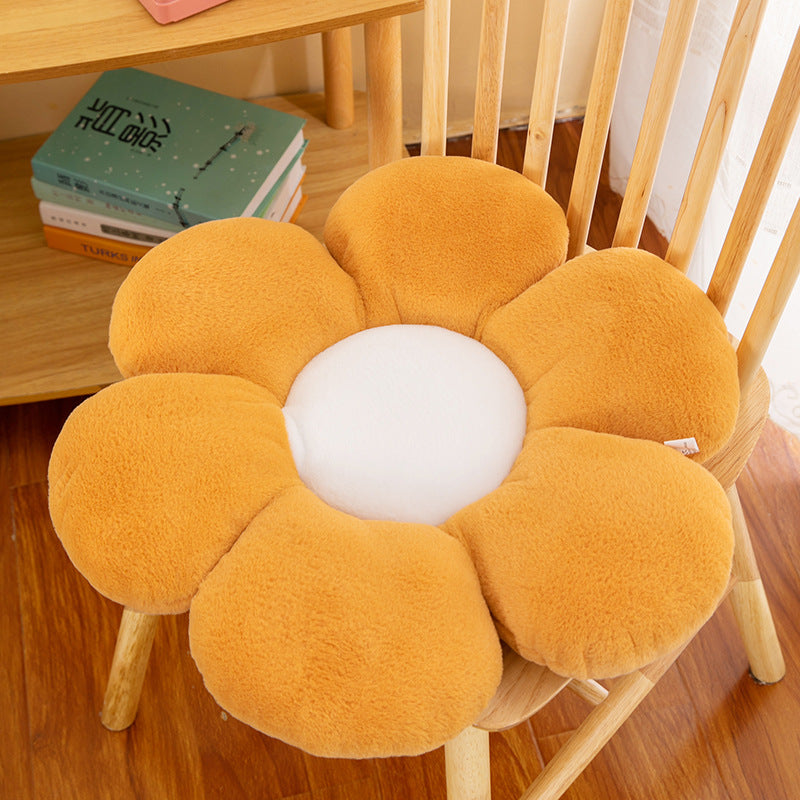 Flower Petals Seat Cushion Throw Pillow