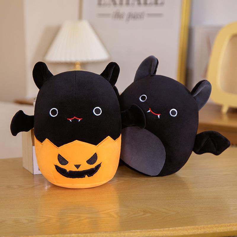 Cartoon Pumpkin Bat Doll Plush Toy