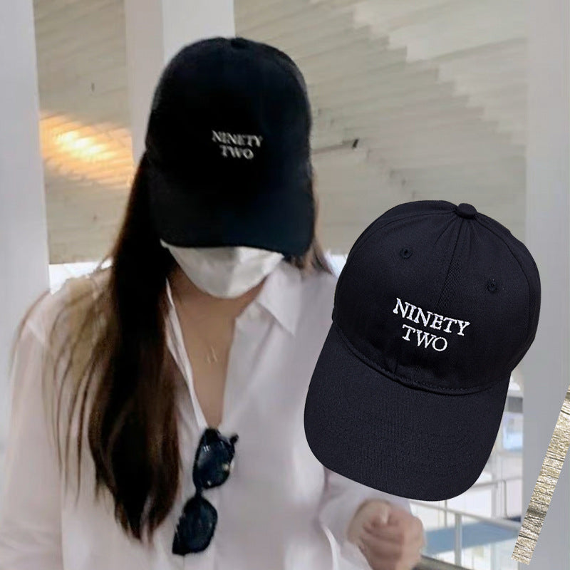DOG MOM Embroidered Washed Baseball Cap