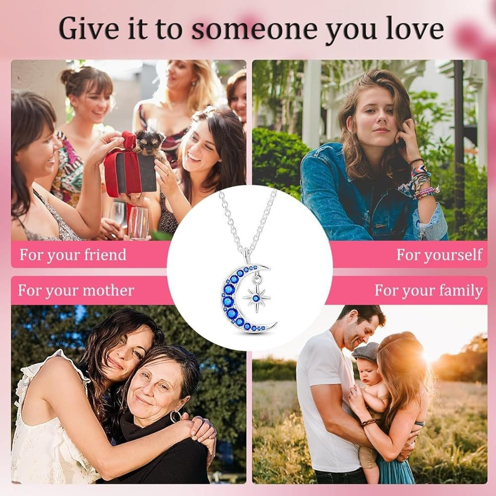Versatile Blue Moon Luxury Necklace