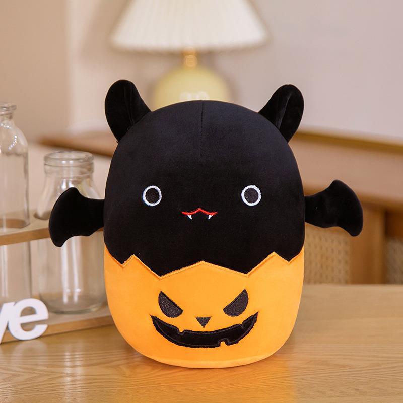 Cartoon Pumpkin Bat Doll Plush Toy