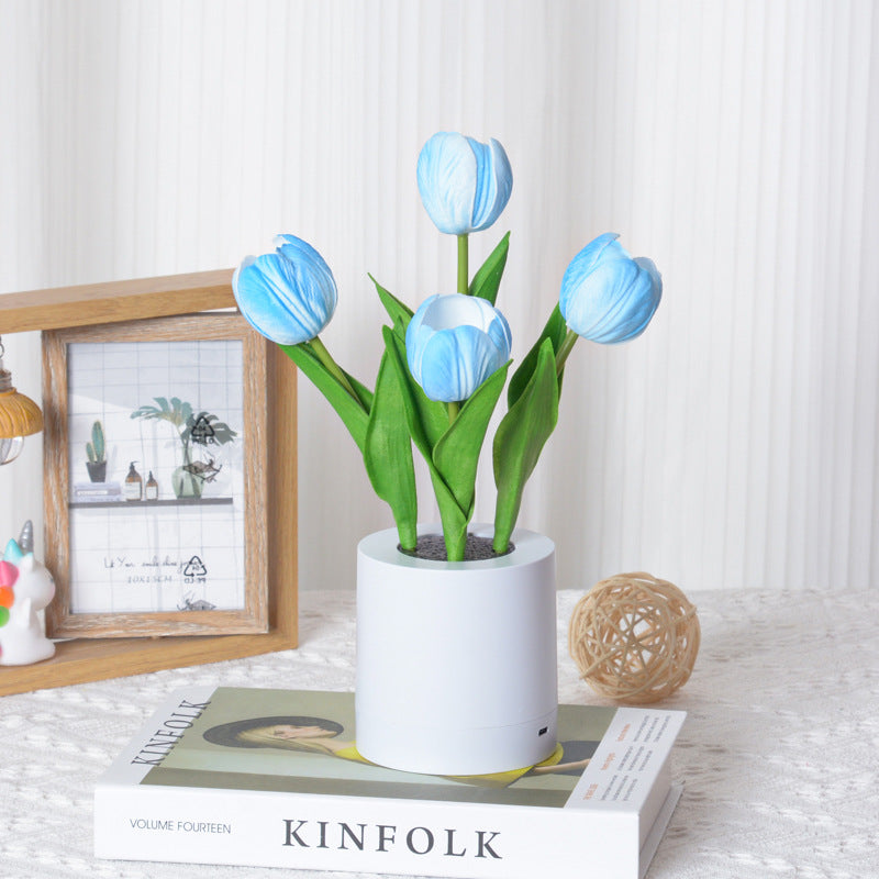 LED Tulip Night Light Decoration