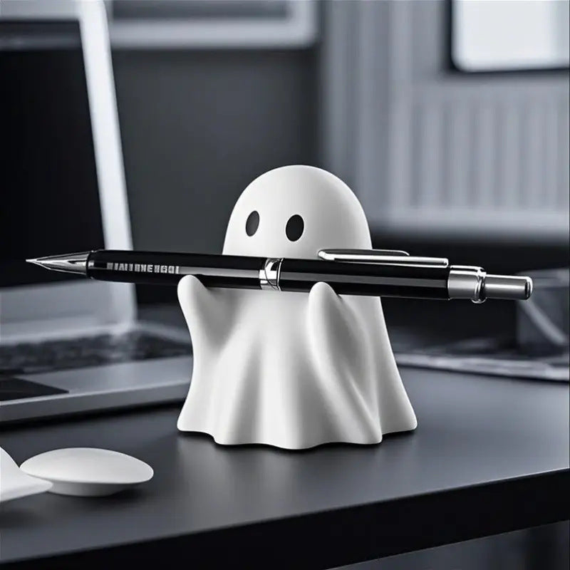 Cute Ghost Pen Holder Ornament