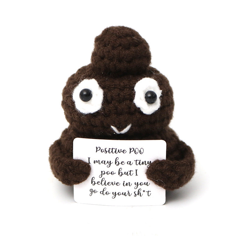 Positive Energy Potato Crocheted Doll