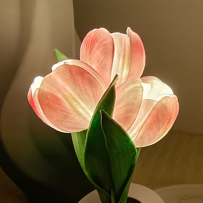 Tulip Night Light Bouquet Decoration