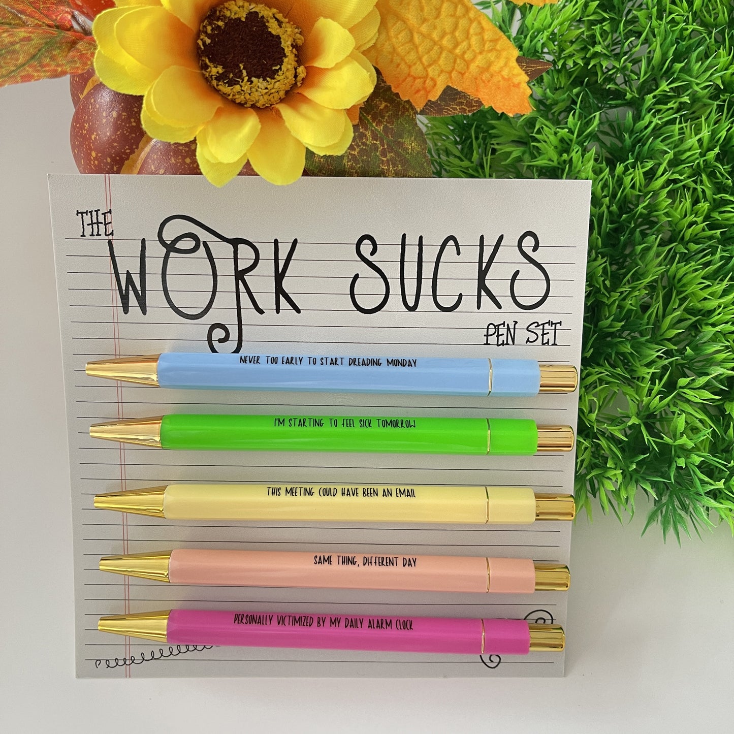 Fresh out of f*cks / Motivational Pen Set