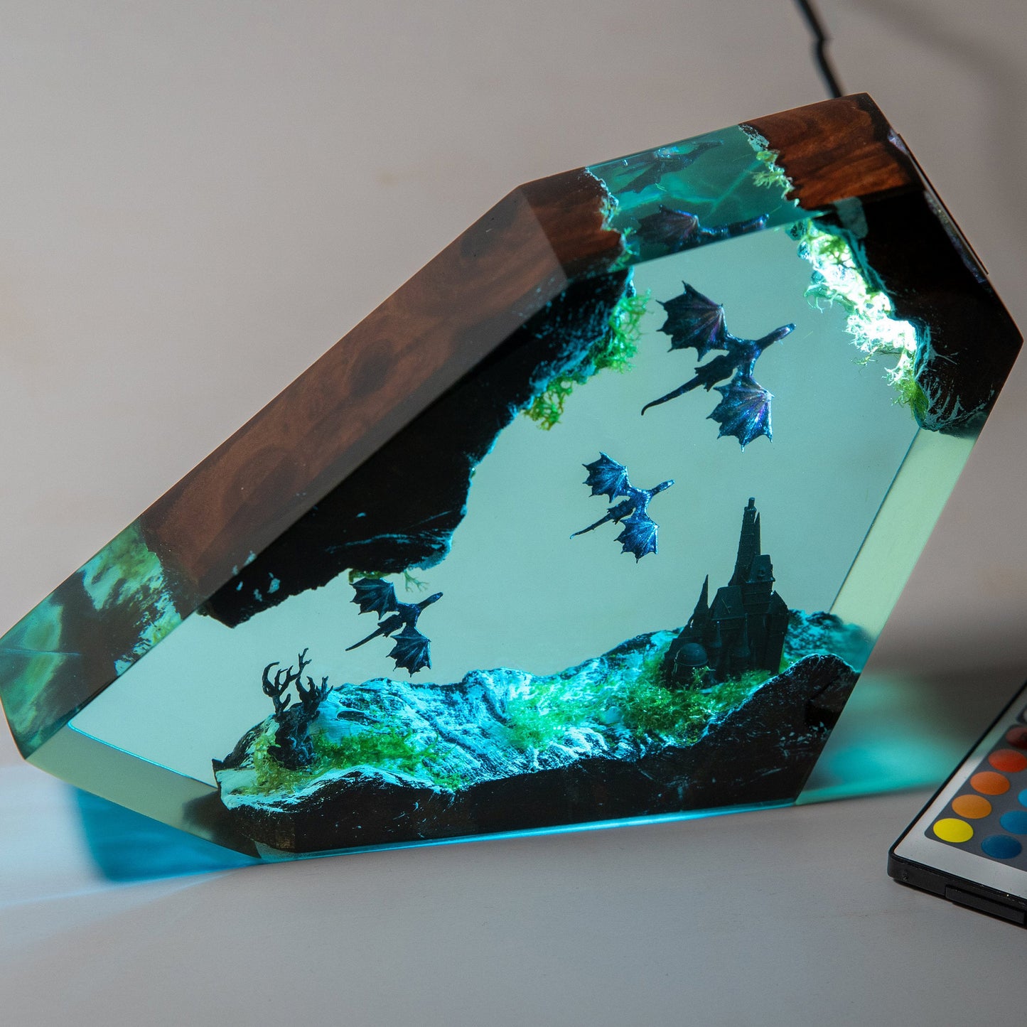 Fire Dragon Ice Dragon Night Light