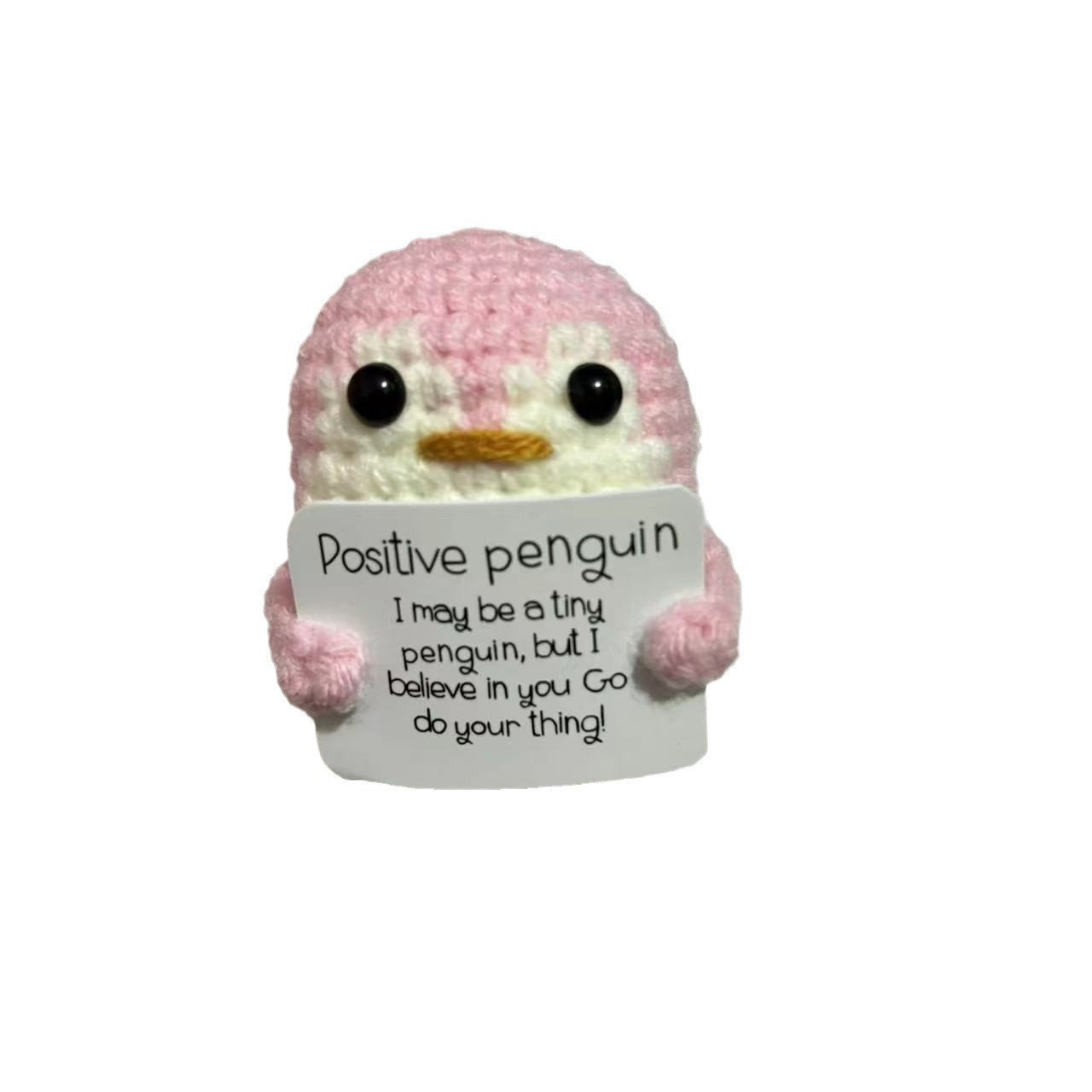 Positive Energy Penguin Ornament Doll
