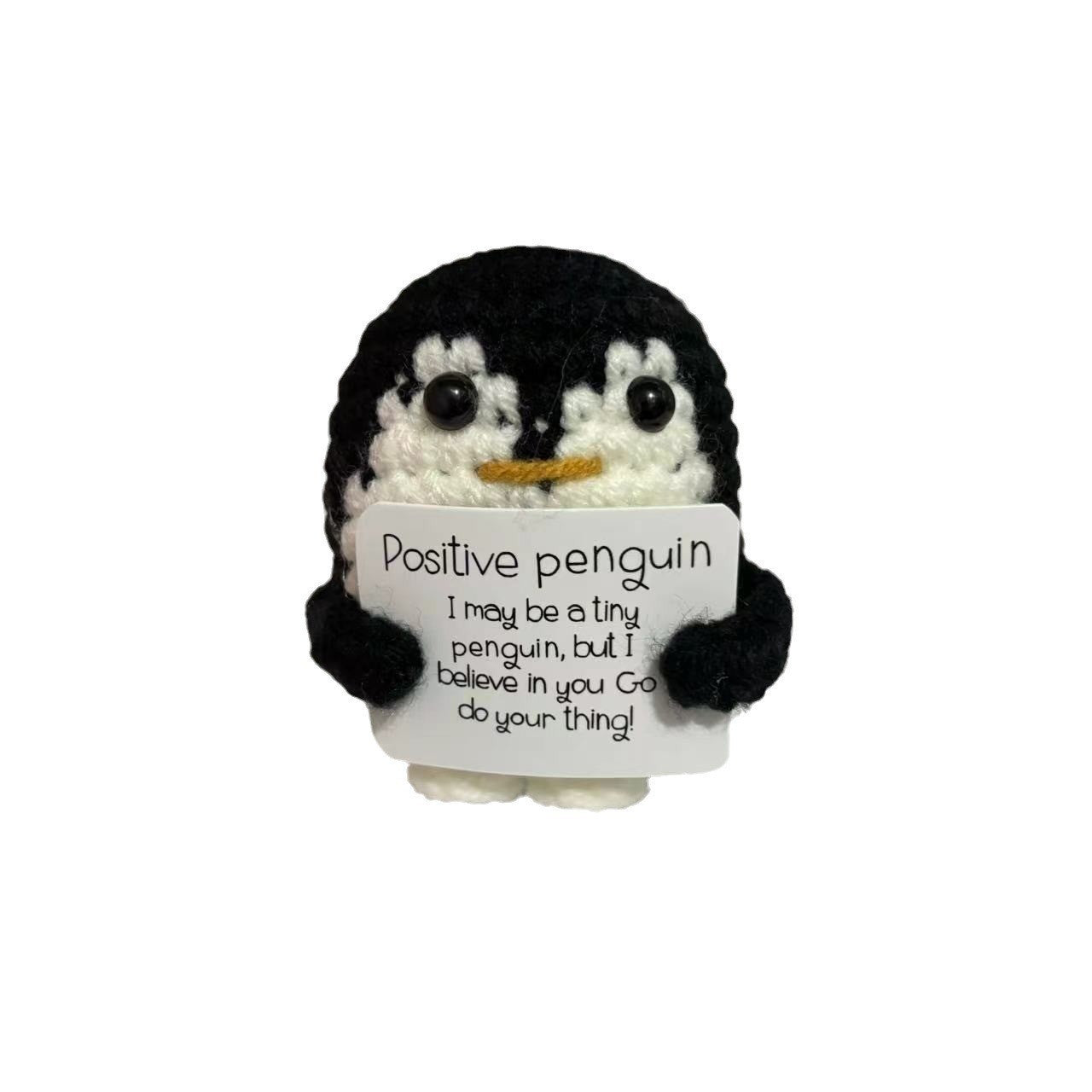 Positive Energy Penguin Ornament Doll