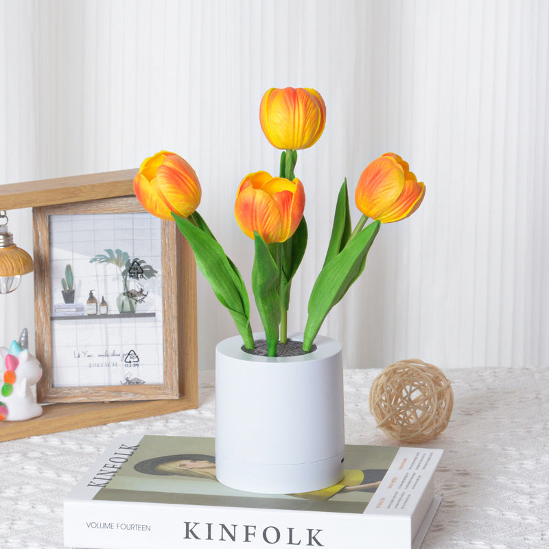 LED Tulip Night Light Decoration