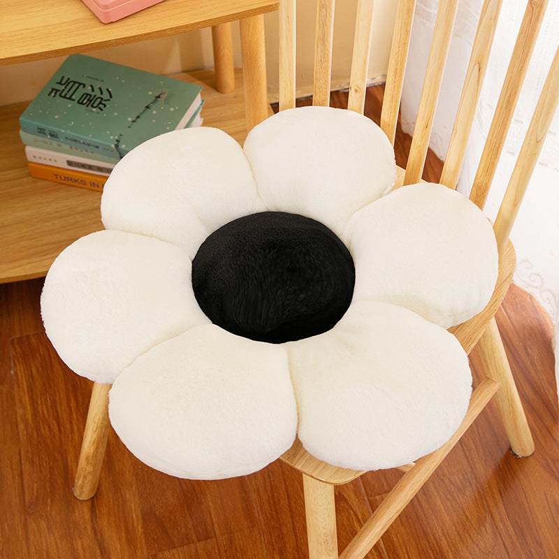Flower Petals Seat Cushion Throw Pillow