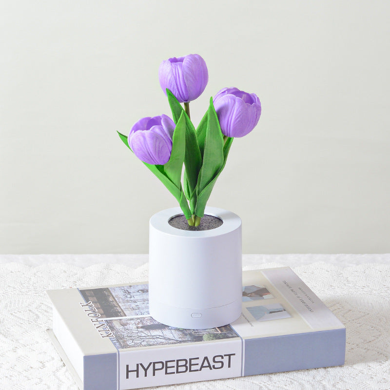 LED Tulip Night Light Decoration