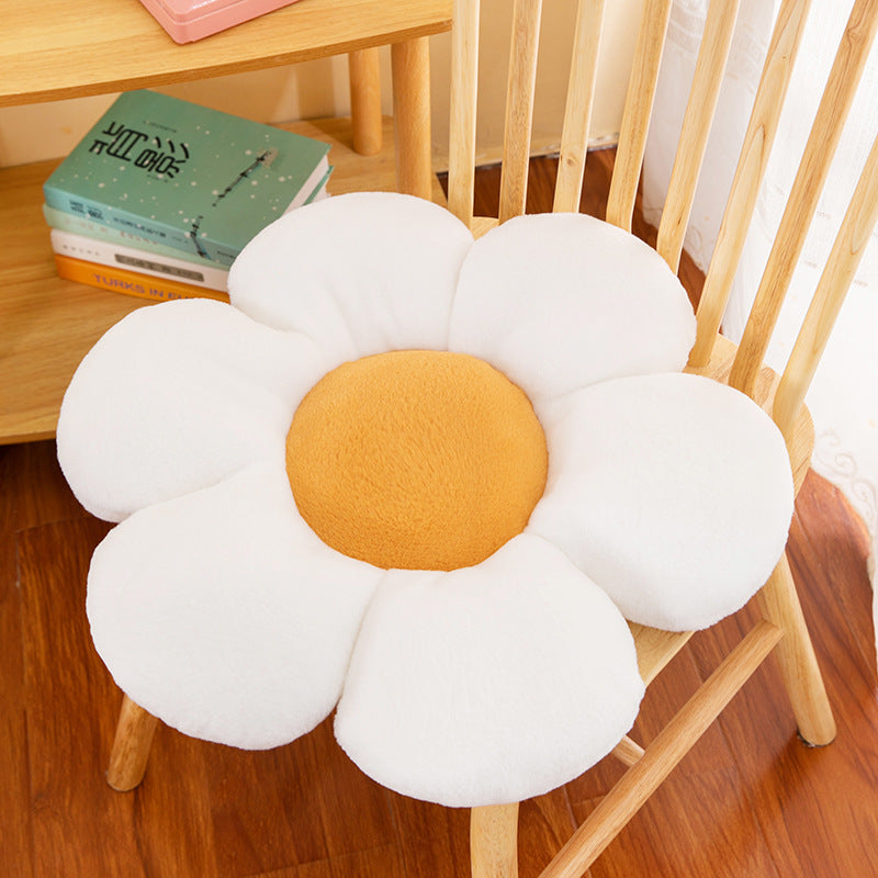 Flower Petals Seat Cushion Throw Pillow